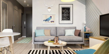 Diện tích:75 m2 Hướng nhà:Tây-Bắc Nhà gồm 1 phòng khách 1 phòng ngủ, 1 bế,p 1 vs