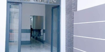 Nhà mới hoàn thiện sau lưng đền thờ Bác Phạm Hùng xã long phước tp vĩnh long