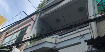 Nhà đường lý thường kiệt , đúc 3 lầu hẻm nhựa 4m