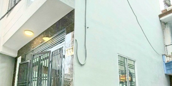 Bán nhà mới 1 lầu góc 2 mặt hẻm đường Âu Dương Lân Phường 3 Quận 8