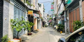Nhà hẻm 7m gần mặt tiền Vườn Lài Phú Thọ Hoà Tân Phú 87m chỉ 9 tỷ