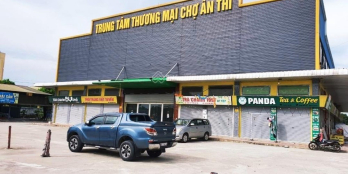 Đất gần trung tâm thương mại kết hợp chợ truyền thống đầu tiên tại thị trấn