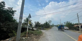 Chủ gửi bán 222m2 thổ và 331m2 đất vườn DT 10.5×50