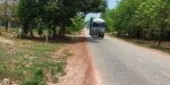 Bán gấp lô đất có thổ cư 100m2, mặt tiền đường nhựa