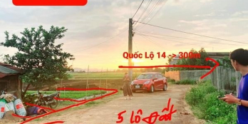 CẦN BÁN Đất Hẻm Cấp 1 QL 14 - Hòa Phú