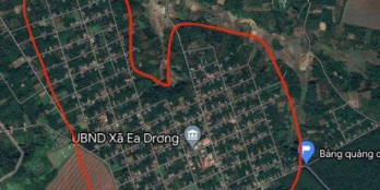 Eadrong  5x25 đường QH12 hiện trạng cấp phối