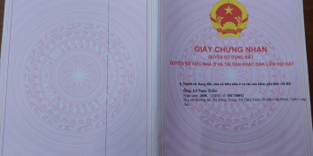 Cần bán đất mặt tiền đường Trương Định, Thị trấn Cần Đước, dt 88m2 (5x17) Giá 88