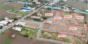 Bán đất 100m2, 1.5 tỷ, đã có Sổ Hồng, mặt tiền QL50