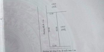 Lô góc 2 mặt tiền gần trường học và chợ giá chỉ 698 triệu