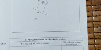 Cần bán đất thổ cư Cách trường mầm non và thcs Tiên Hội 50m