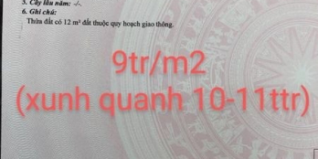 Bán gấp lô đất Diên An rẻ hơn thị trường 2 giá.
