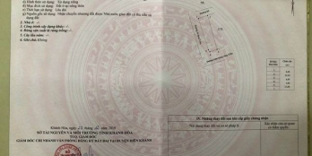 Bán nhanh lô góc 2 mặt tiền Diên An, đường 8 met