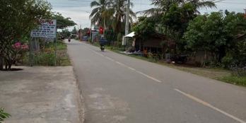 Đất ở xã thanh sơn tổng có 7 lô tái định cư đường bàn cờ