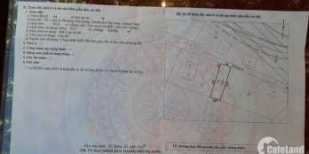 Bán ô đất ngay cầu Bút Xê phường Việt Hưng