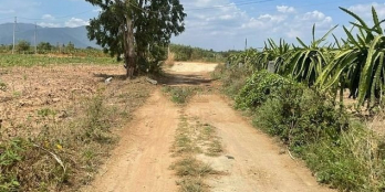 Đất Hàm Tân 3,8sào đường bao quanh đất