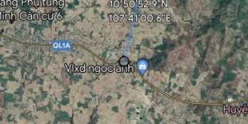 Giá Chỉ 1,2 tỷ/9 xào dat xã Tân phúc,hàm Tân, Bình Thuận, xe con đến đất.