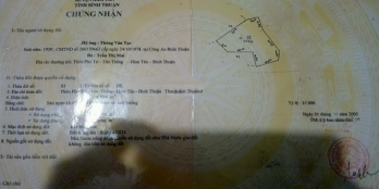 2 ha 5 đất sát biển Tân Thắng. Giá 15 tỷ / Ha Bình Thuận