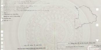 Bán đất giá rẻ xã Tân Thắng, Hàm Tân, Bình Thuận chính chủ vị trí đẹp