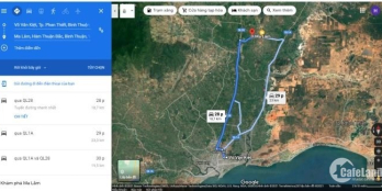 Bán 2 sào đất làm nhà vườn ngay trung tâm Ma Lâm, có sẵn 100 trụ thanh long