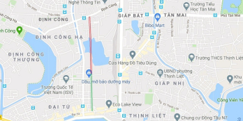 Bán đất Phố Định Công, quận Hoàng Mai. Dt 54m2, Mt 4,6m. Giá bán 3,7 tỷ