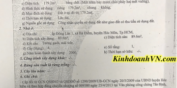 Bán nhà cấp 4, đồ nội thất nát, tiện xây dựng mới-xã bà điểm-hóc môn-ngang 5m