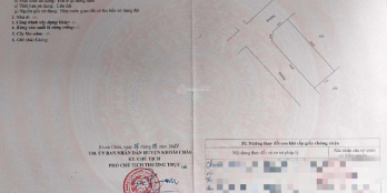 Lô đất bán Đối diện là khu chợ nông sản đầu mối Đông Tảo đang chuẩn bị triển kha