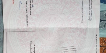 Cần bán lô đất Hòn Thơm, Vĩnh Ngọc, Nha Trang. Diện tích: 157,3m2