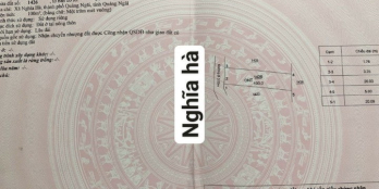 ĐẤT NGHĨA HÀ  Đường ô tô bê tông đến đất cần bán gấp