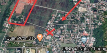 Đất Tư Nghĩa Đường 6m ô tô quay đầu khu đông dân cư cần bán