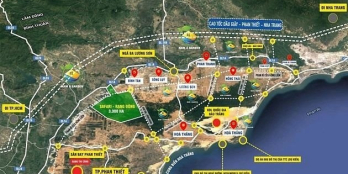 Lô đất đồi ngắm trọn VIEW biển Tuy Phong 5000m2 cách biển 1,5km