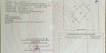 Bán đất 2 mặt đường Đức Thịnh - Hưng lộc      126,5m2