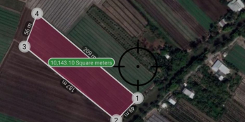 Gần 10 công ruộng Mặt tiền 50m