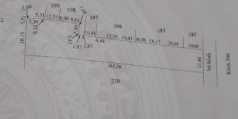 Chính chủ gửi bán 4134m2 tại ấp 2 xã mỹ tân CB,TG. Đất đang trồng mít, mặt tiền