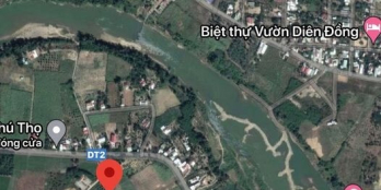 Chủ kẹt tiền Bán Lô Đất 3 sào (3000m) cây hàng năm Diên Thọ Diên Khánh.