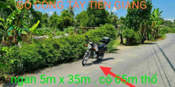 Đất nền HL16 nhựa..xã Long Vĩnh- huyện gò công Tây - tiền Giang