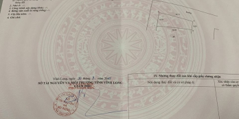 Thửa đất 3 mặt tiền. Tuyệt đẹp.