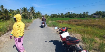 nắm chủBÁN 3,5 CÔNG RUỘNG MẶT TIỀN LỘ NHỰA HÒA TỊNH ,MANG THÍT