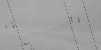 Bán thửa đất thuộc khóm 4, thị trấn Cái Nhum, Mang Thít.