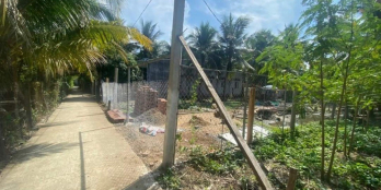 Bán đât thổ cư ấp 3 - TRUNG AN Xung quanh la khu dân cư đường trước đất 2m5