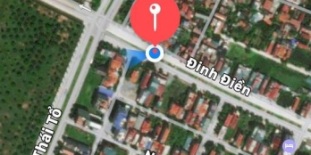 Gia đình cần bán lô đất mặt đường Đinh Điền, phố Tân An