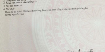 BÁN NHÀ 1 TRỆT 2 LẦU MẶT TIỀN ĐƯỜNG NGUYỄN HUỆ PHƯỜNG 2