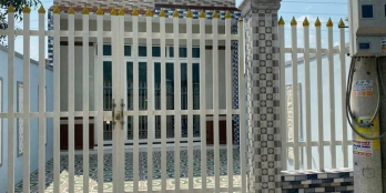 BÁN NHÀ MỚI , GẦN CHỢ VƯỢT LŨ phường 8