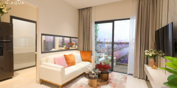 Căn D - aqua 71m có ban công , hướng ra sông, 3,4ty , thanh toan 486tr,ck 2,2%