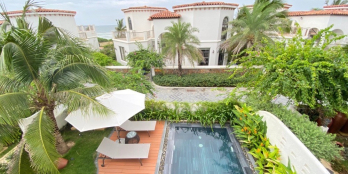 THANH TOÁN 10% SỞ HỮU BIỆT THỰ MẶT TIỀN  BIỂN ĐẤT VÀNG KHAN HIẾM - SHR