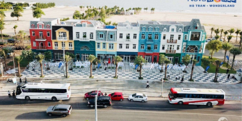 Bán căn Shophouse Wonderland Hồ Tràm, 2 mặt tiền, có chương trình thuê lại 5 năm