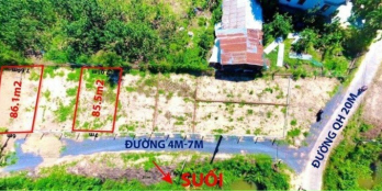 Chính chủ bán nhanh lô 1 Suối Tiên giá chỉ 500tr/ 86,1m2 đã có sổ