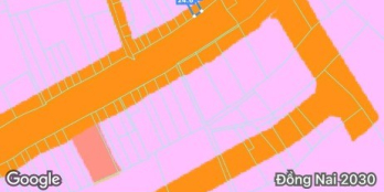 bán đất mặt tiền đường Lý Thái Tổ tọa lạc tại Xã Long Tân , DT 140m . SHR