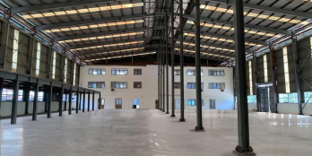 Cho thuê kho/ xưởng mặt đường quốc lộ 5, kết cấu lắp được cẩu trục. Giá chỉ 45