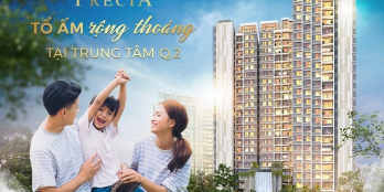 CĂN HỘ PRECIA LIỀN KỀ THỦ THIÊM NHẬN NHÀ THÁNG 4. CHÊNH 400 - 800 TRIỆU