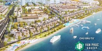 Biệt thự view sông Sài Gòn trong Vạn Phúc City có bến đậu du thuyền riêng